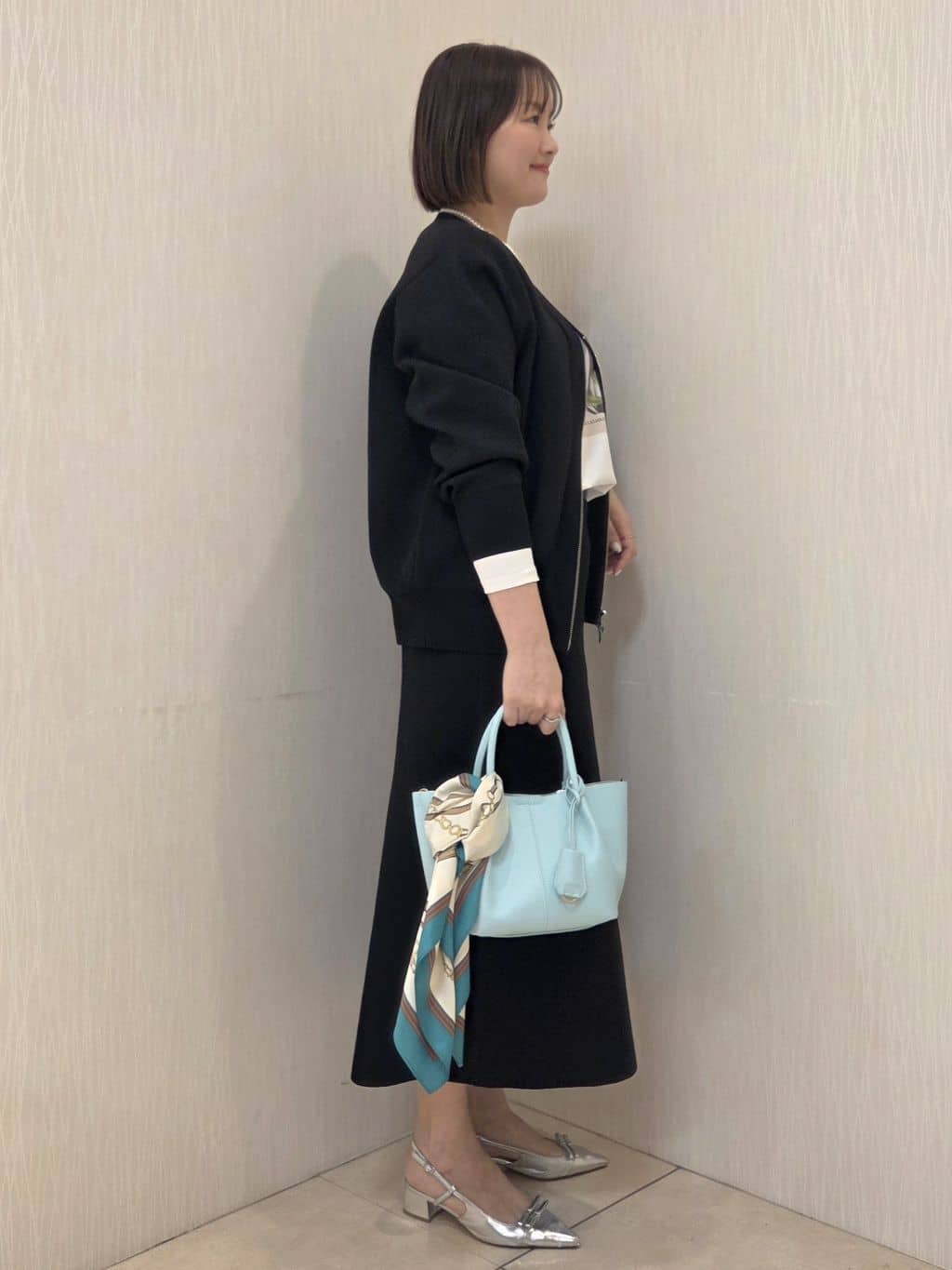 naokoさんの「UNTITLED｜【コットン100/洗える】フォトロングTシャツ」を使ったコーディネート