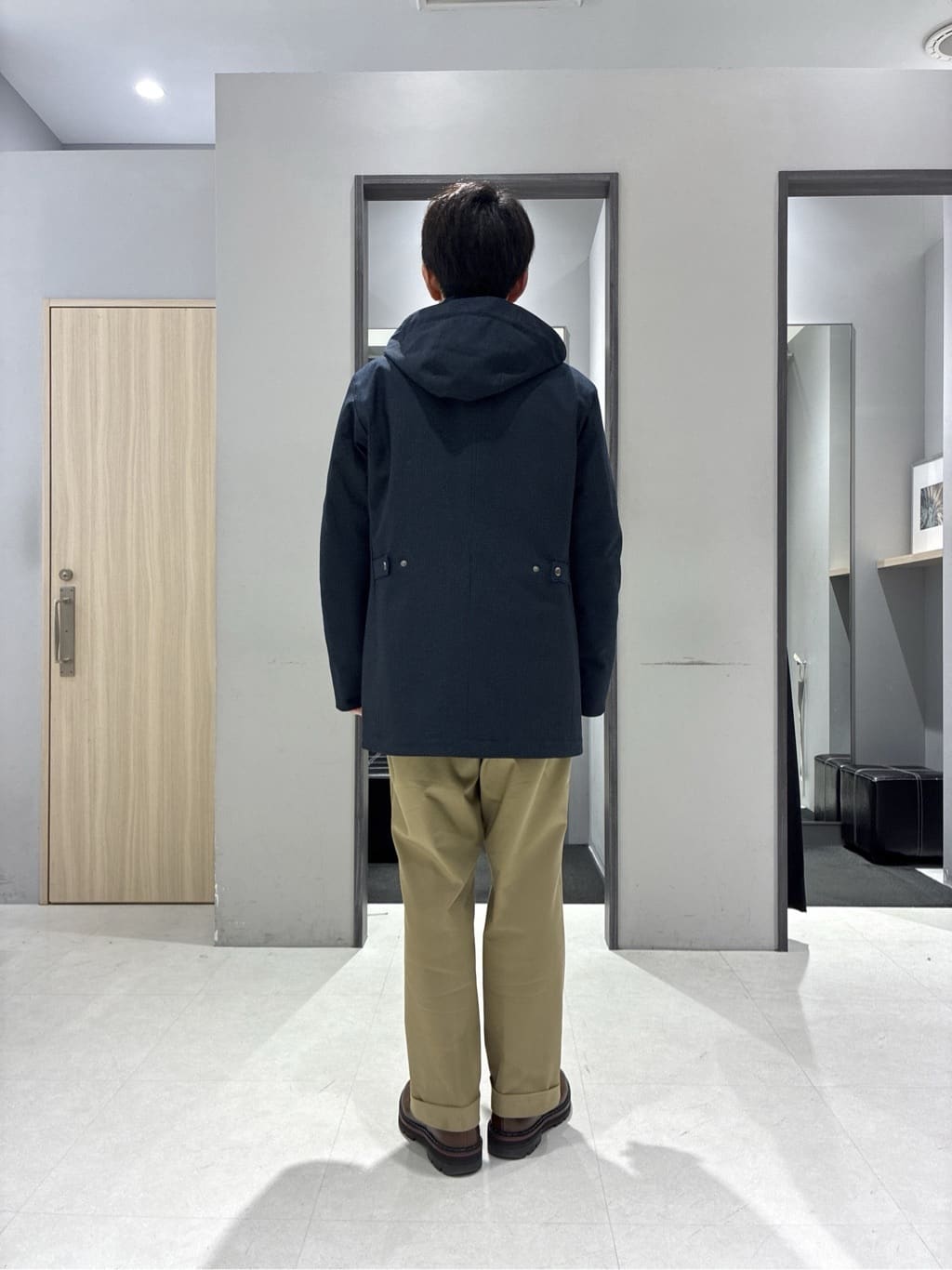 わいずみさんの「TAKEO KIKUCHI｜【3WAY】ドビー ダウンライナー付ブルゾン」を使ったコーディネート