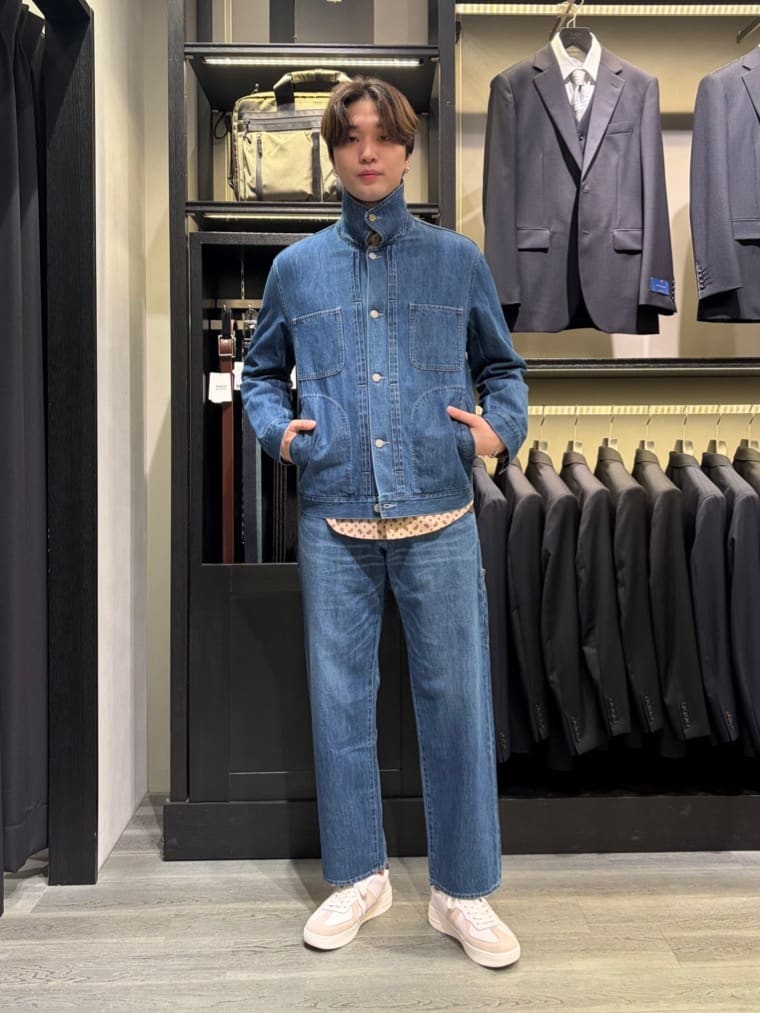 ふみふみさんの「TAKEO KIKUCHI｜【BOWLER HAT LABEL】エクスプローラー Gジャン」を使ったコーディネート