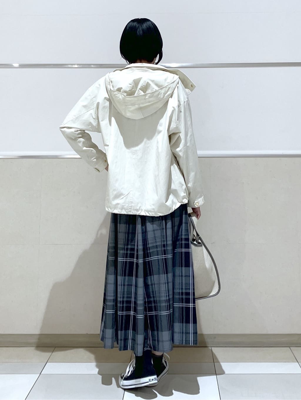 eriko さんの「Dessin｜【洗える】ボートネックリブニット」を使ったコーディネート