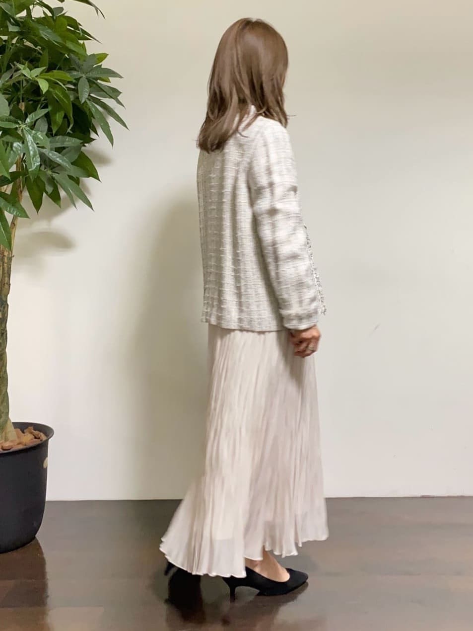 tomoさんの「UNTITLED｜【仕事着/スーツ】ファンシーツイード ジャケット」を使ったコーディネート
