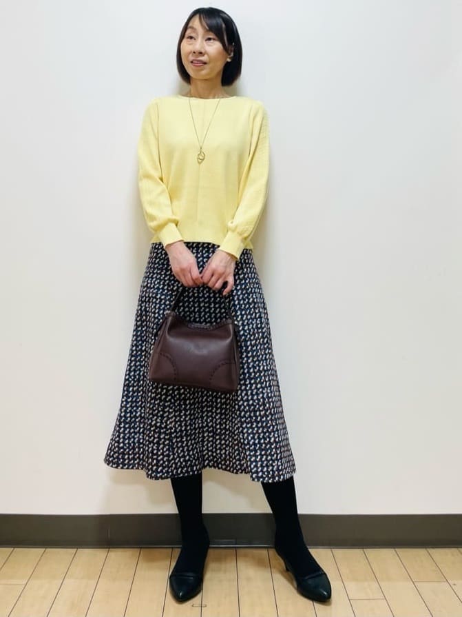 Riiさんの「Reflect｜【至福の履き心地】&rsquo;25秋冬 やみつきパンプス」を使ったコーディネート