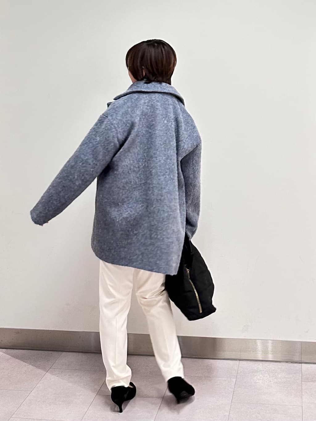 みなこさんの「UNTITLED｜【あったか素材/ストレッチ性】裏起毛テーパードパンツ」を使ったコーディネート