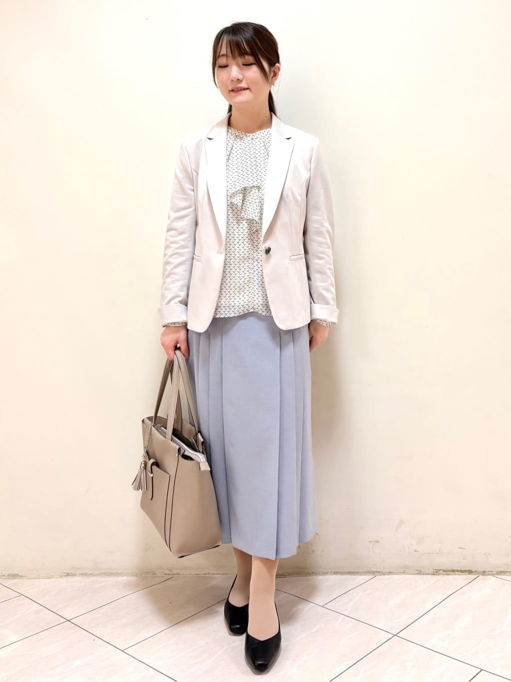 mikiさんの「Reflect｜【SS-4Lサイズ／UVカット／接触冷感】匠ジャケット／ベーシックテーラード」を使ったコーディネート