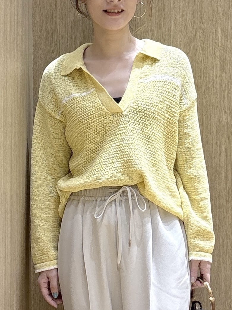 たけねぇさんの「OPAQUE.CLIP｜美脚ストレッチイージーワイドパンツ【洗濯機OK】」を使ったコーディネート