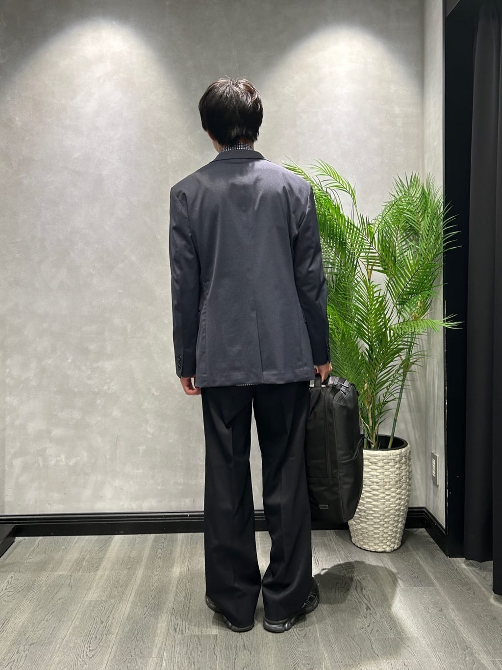 ruiさんの「TAKEO KIKUCHI｜【360&deg;ストレッチ／軽量】None Of Stress ライト ジャケット（セットアップ対応）」を使ったコーディネート