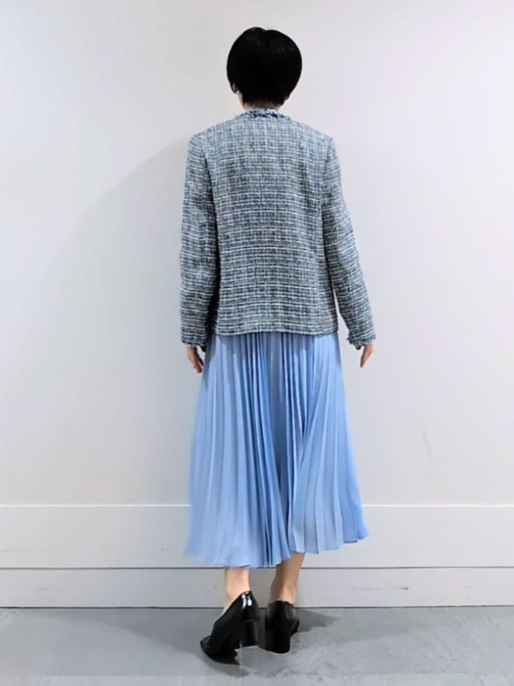 ミズタさんの「UNTITLED｜【仕事着/スーツ】ファンシーツイード ジャケット」を使ったコーディネート