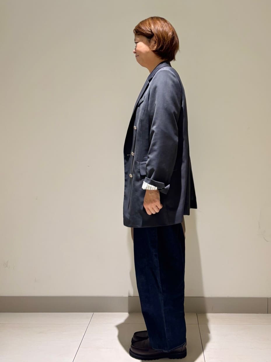 Haruさんの「Dessin｜ダブルジャケット」を使ったコーディネート