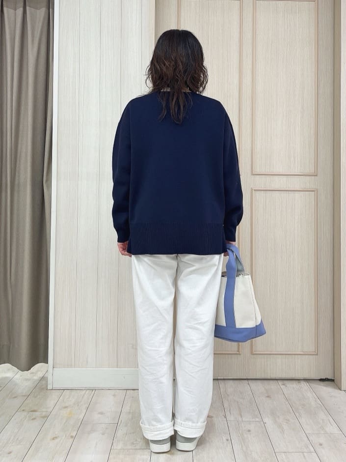 kaneさんの「SHOO･LA･RUE｜【SHOO・LA・RUE DENIM/SS-LL】程よい厚みの ストレートデニムパンツ（10.5オン」を使ったコーディネート