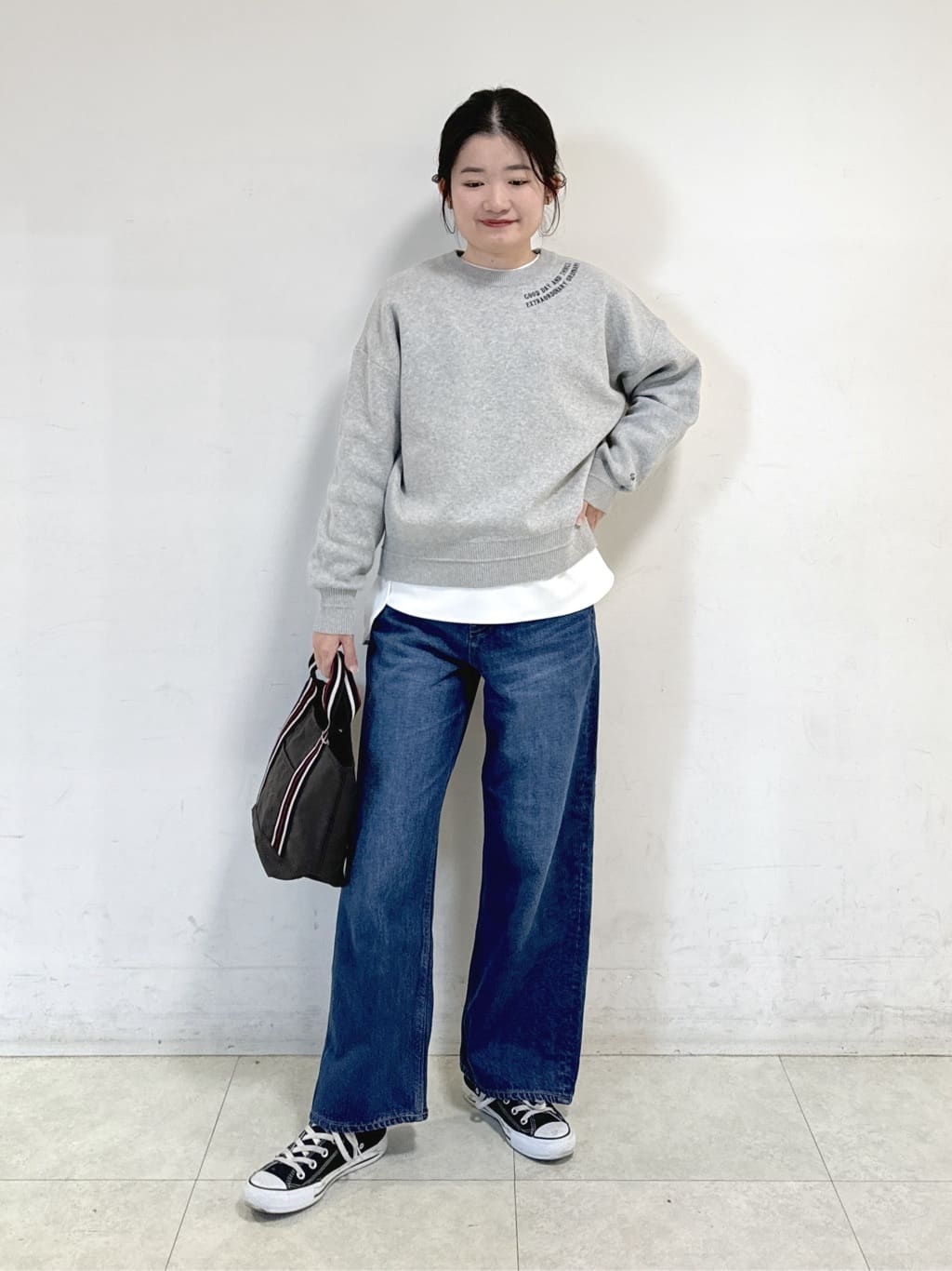 Harunaさんの「Dessin｜【ユニセックス/洗える】ロゴ刺繍入りコットンジャカード」を使ったコーディネート