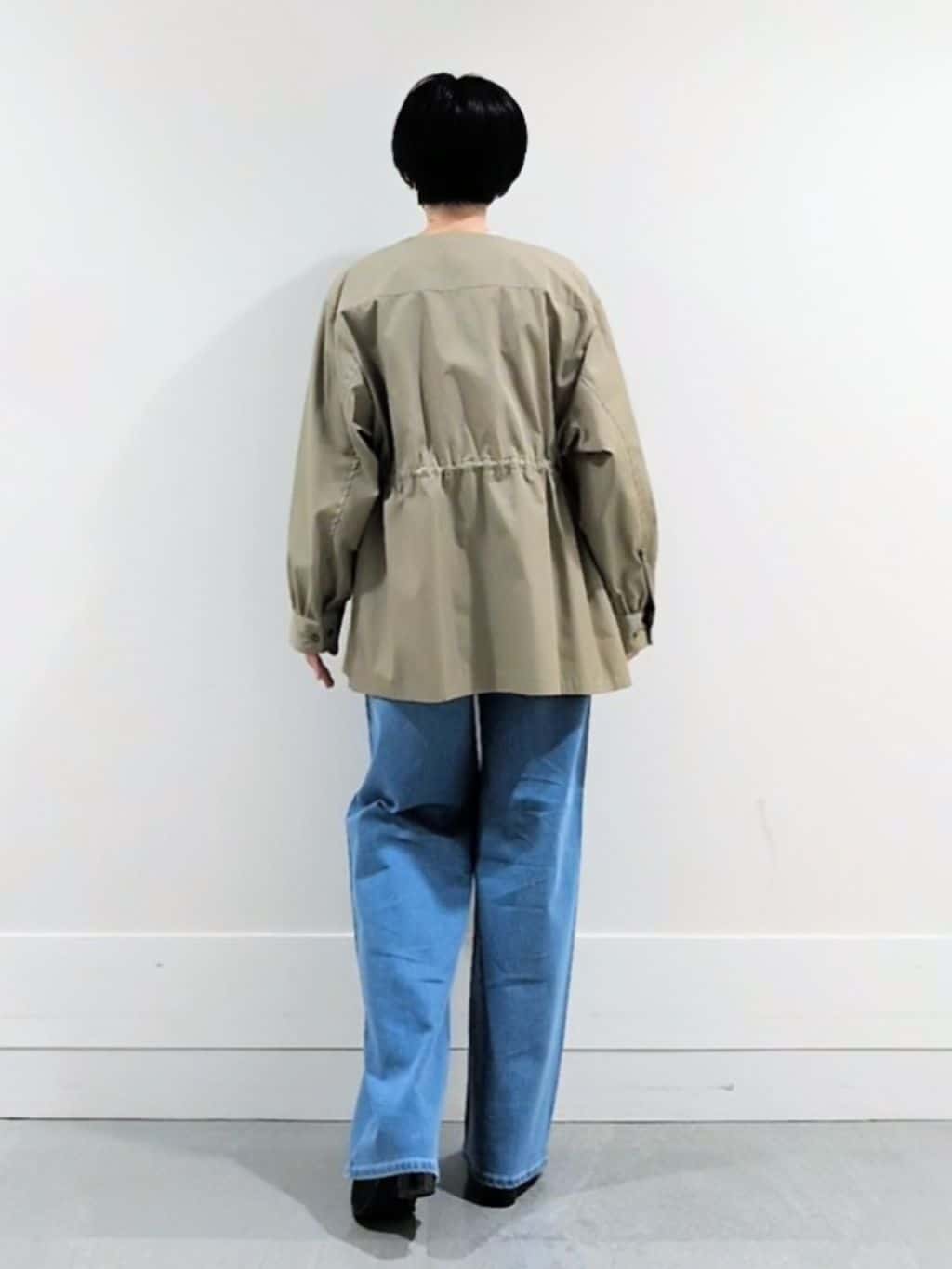 ミズタさんの「UNTITLED｜◆【はっ水】ライトコットンミリタリーコート」を使ったコーディネート