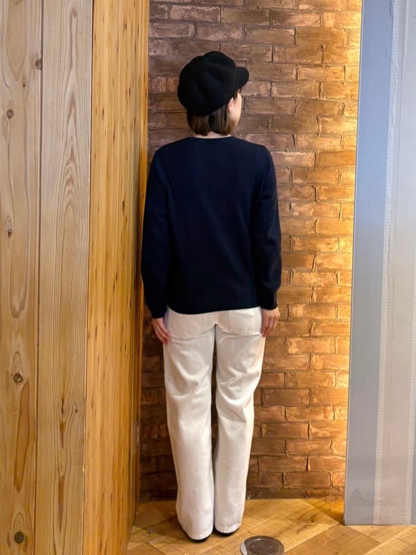 mieさんの「SHOO･LA･RUE｜【SHOO・LA・RUE DENIM/SS-LL】程よい厚みの ストレートデニムパンツ（10.5オン」を使ったコーディネート