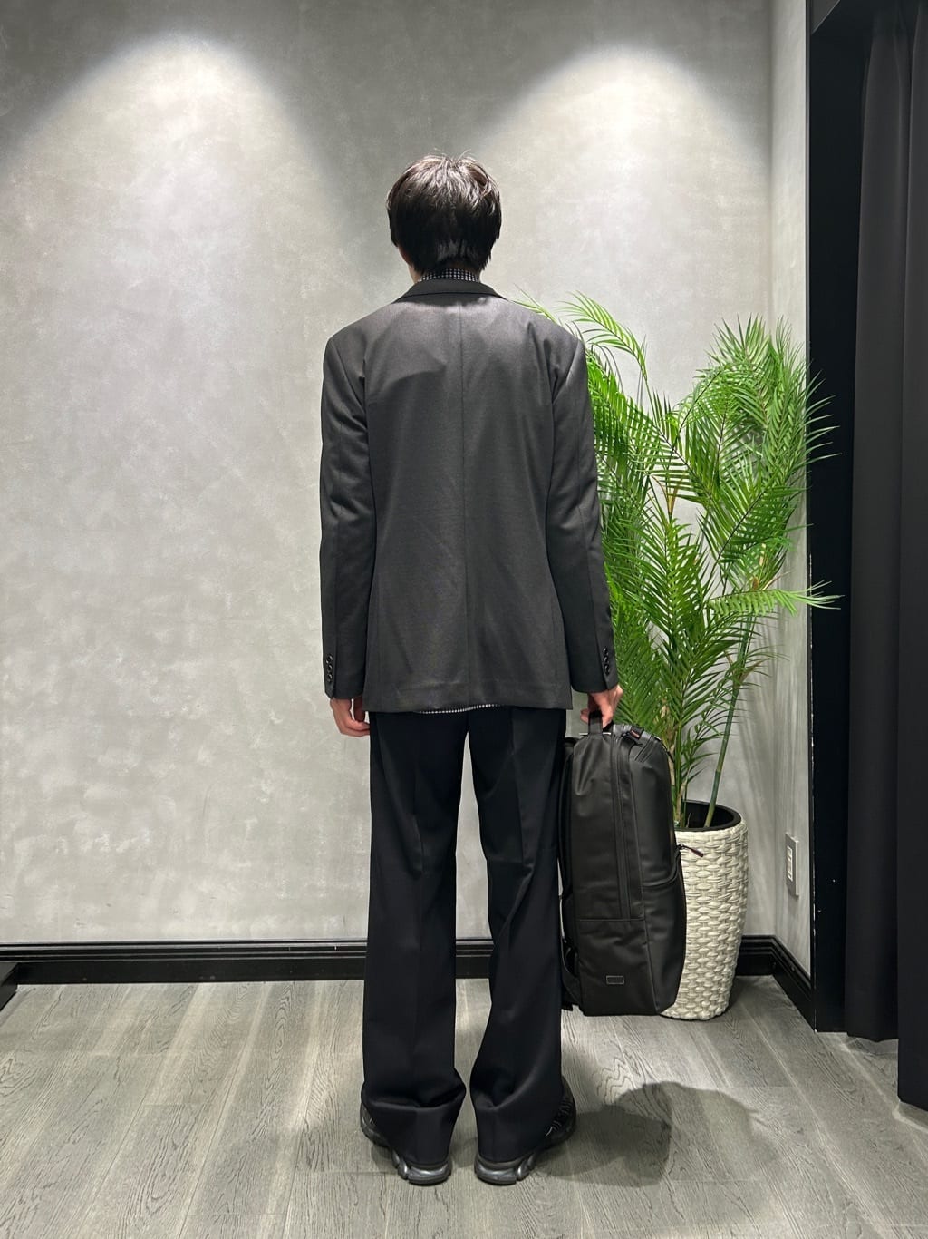 ruiさんの「TAKEO KIKUCHI｜【BOWLER HAT LABEL】ピンヘッドジャージ ジャケット」を使ったコーディネート