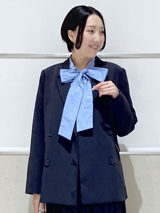 eriko さんの「Dessin｜【入卒/セレモニー/お仕事/セットアップ可能】ダブルジャケット」を使ったコーディネート