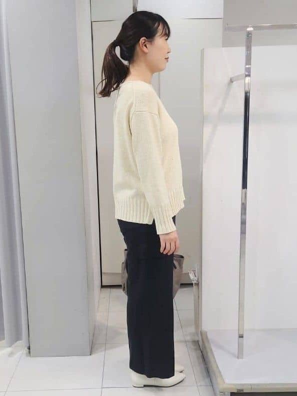 AZUSAさんの「Reflect｜【レイヤードにおすすめ◎】ロング丈リラクシーニット」を使ったコーディネート