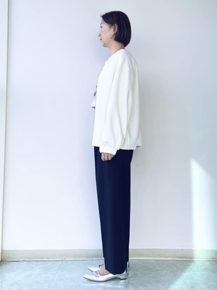 aliceさんの「UNTITLED｜【コットン100/洗える】フォトロングTシャツ」を使ったコーディネート