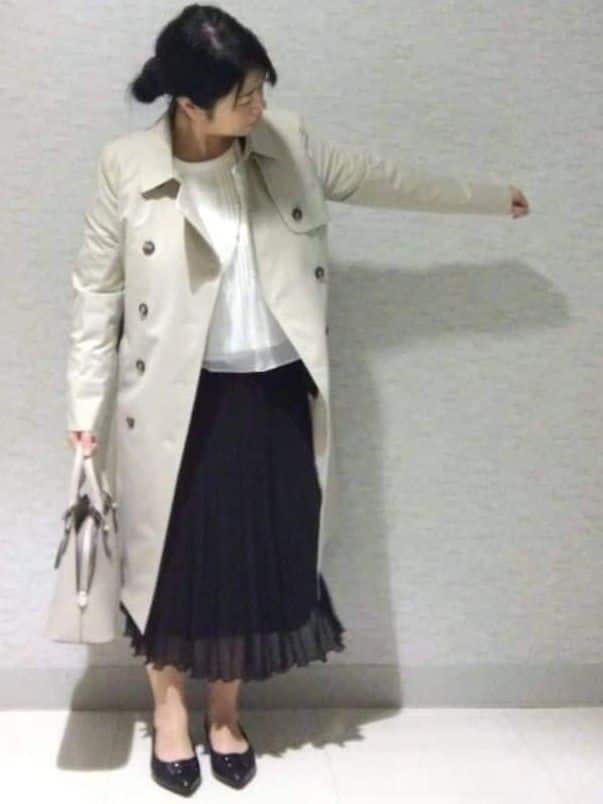 sakoさんの「Reflect｜【SS-4Lサイズ】ピンタック&times;スカラレースブラウス」を使ったコーディネート