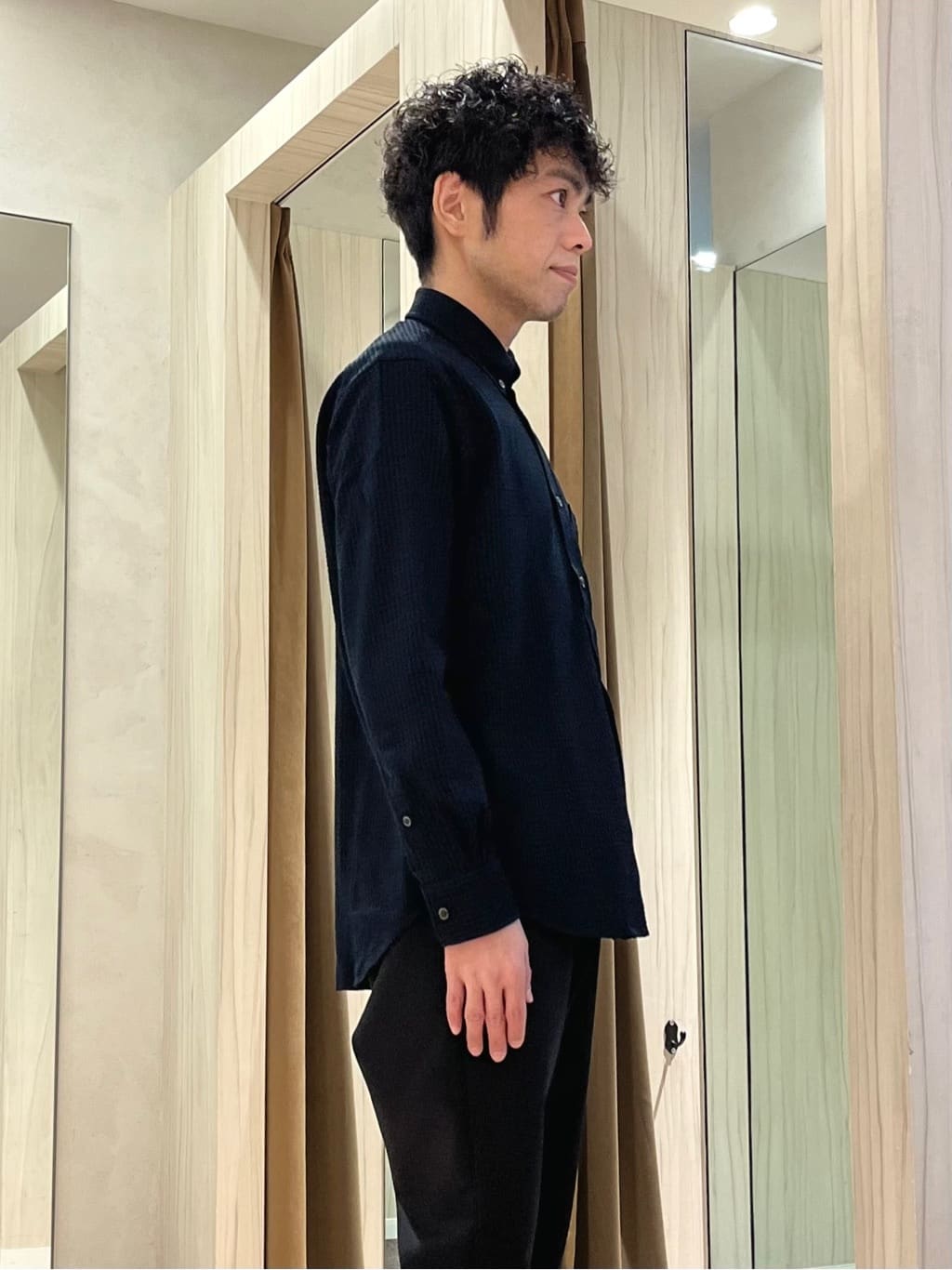 URAさんの「TAKEO KIKUCHI｜カラーコンビ ダウンブルゾン」を使ったコーディネート