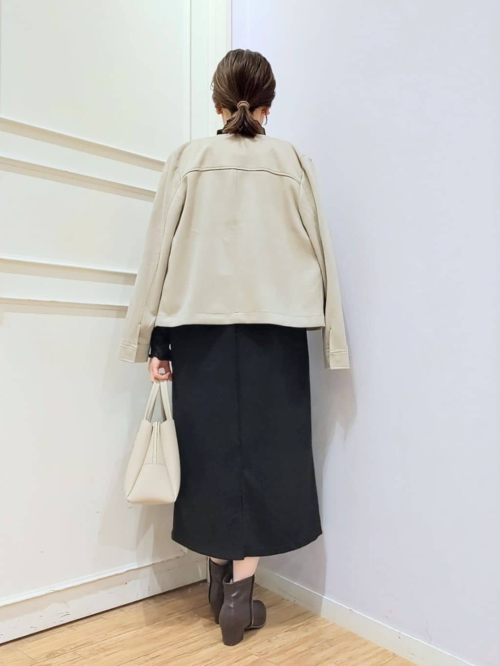 miomioさんの「SHOO･LA･RUE｜エポリングネックレス」を使ったコーディネート