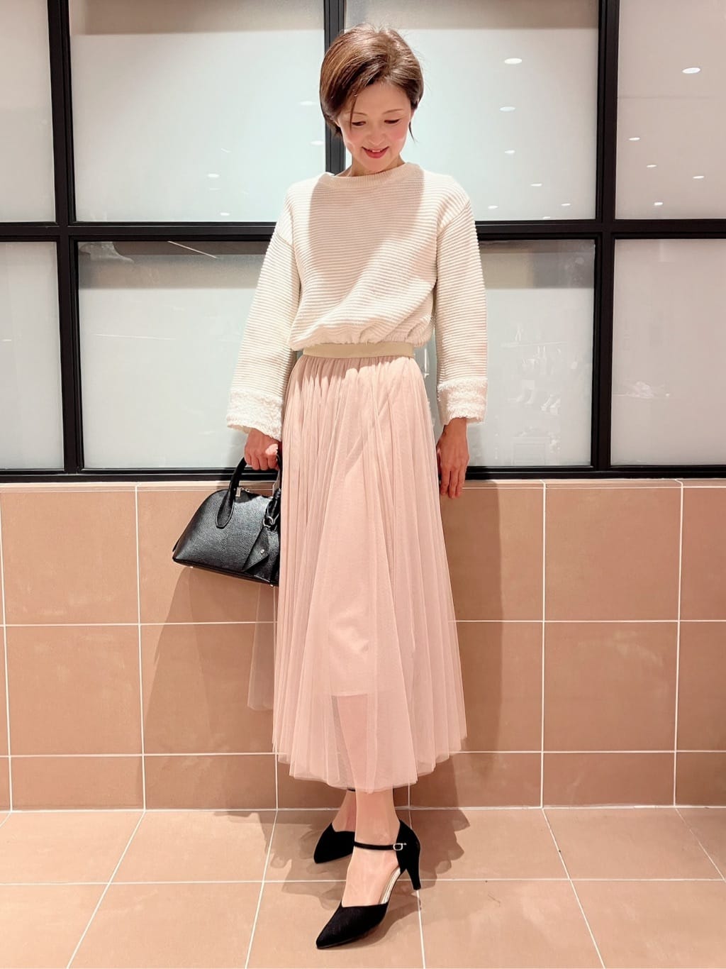 Ｋさんの「ESPERANZA｜アンクルストラップパンプス」を使ったコーディネート