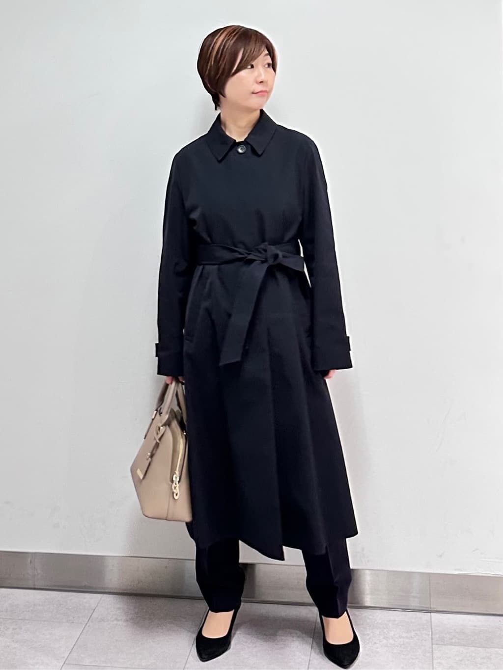 みなこさんの「UNTITLED｜◆【はっ水/洗える】タスランステンカラーコート」を使ったコーディネート