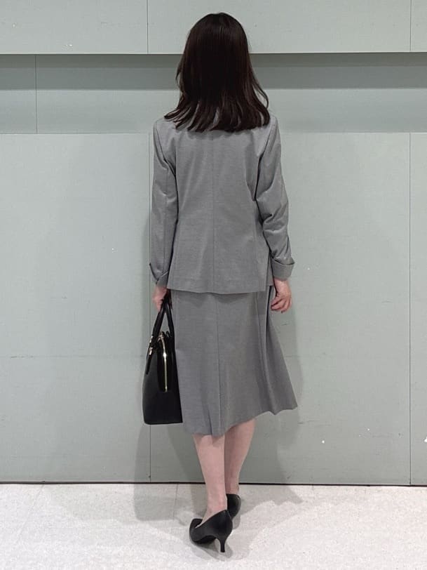 makiさんの「UNTITLED｜【UV/接触冷感/スーツ】ジャージテーラードジャケット」を使ったコーディネート