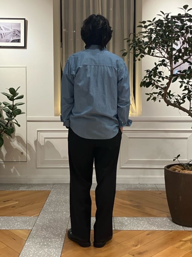 junyaさんの「DRESSTERIOR｜ユーズドデニムシャツ」を使ったコーディネート