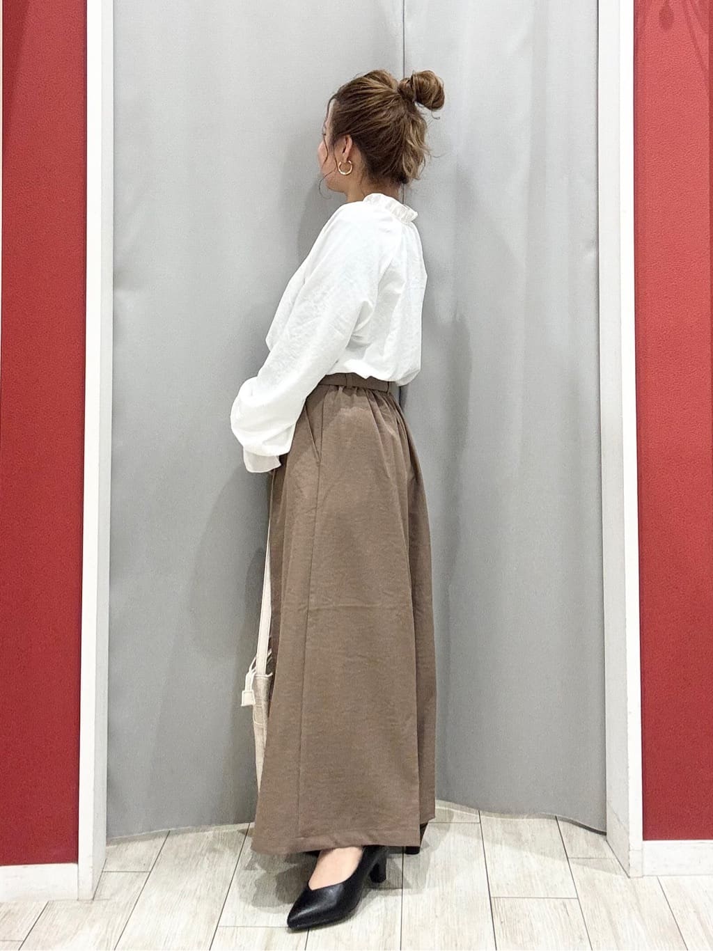 shioさんの「SHOO･LA･RUE｜【SHOO・LA・RUE DENIM/S-LL/高レビュー】大人のための ノーカラーデニムジャケット」を使ったコーディネート