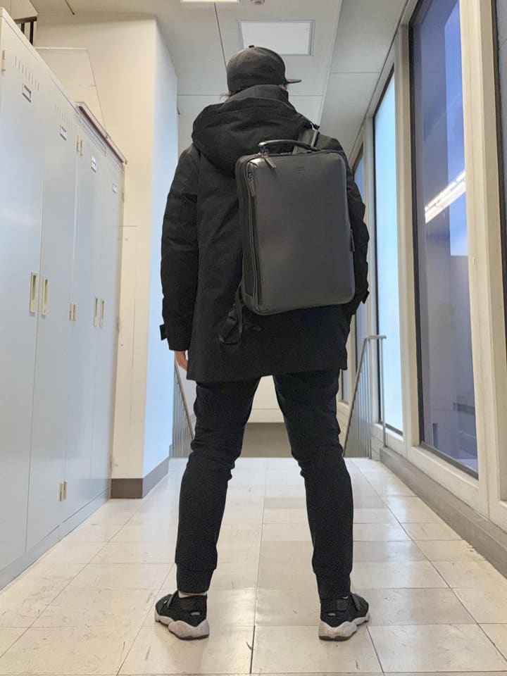MAKOTO AIさんの「TAKEO KIKUCHI｜【None Of Stress】ストレッチ ダウンブルゾン」を使ったコーディネート