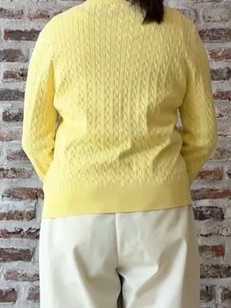 tokiさんの「THE SHOP TK｜【POLO BCS 別注】ケーブルカーディガン」を使ったコーディネート