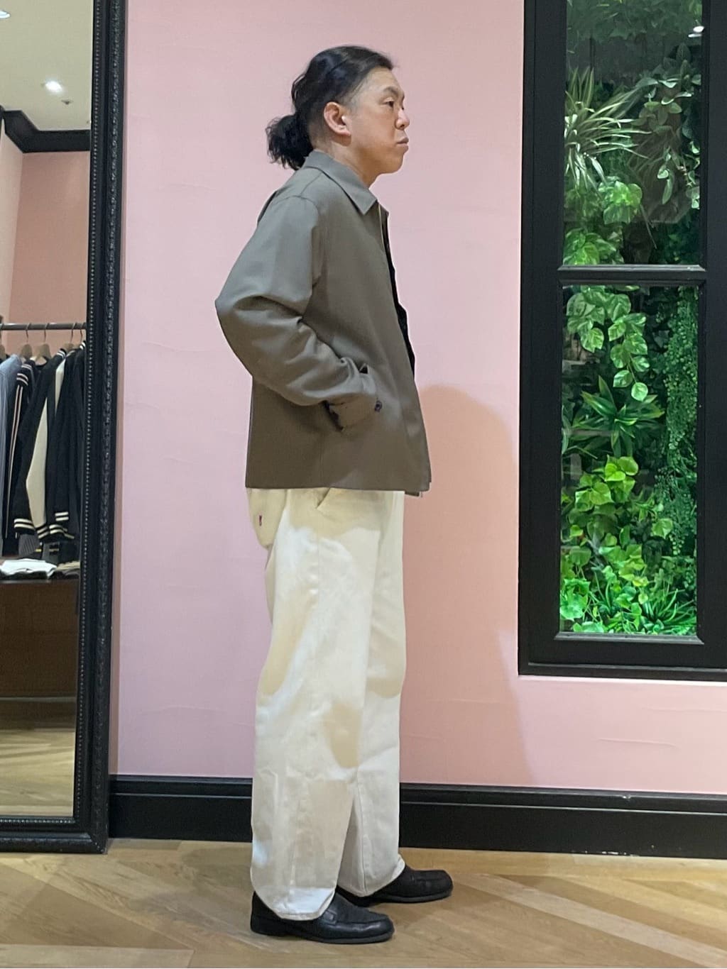 Nagaseさんの「DRESSTERIOR｜【ウォッシャブル】ウールハリントン ジャケット」を使ったコーディネート