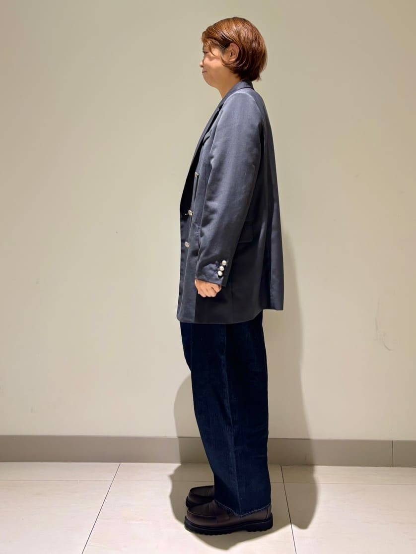 Haruさんの「Dessin｜ダブルジャケット」を使ったコーディネート