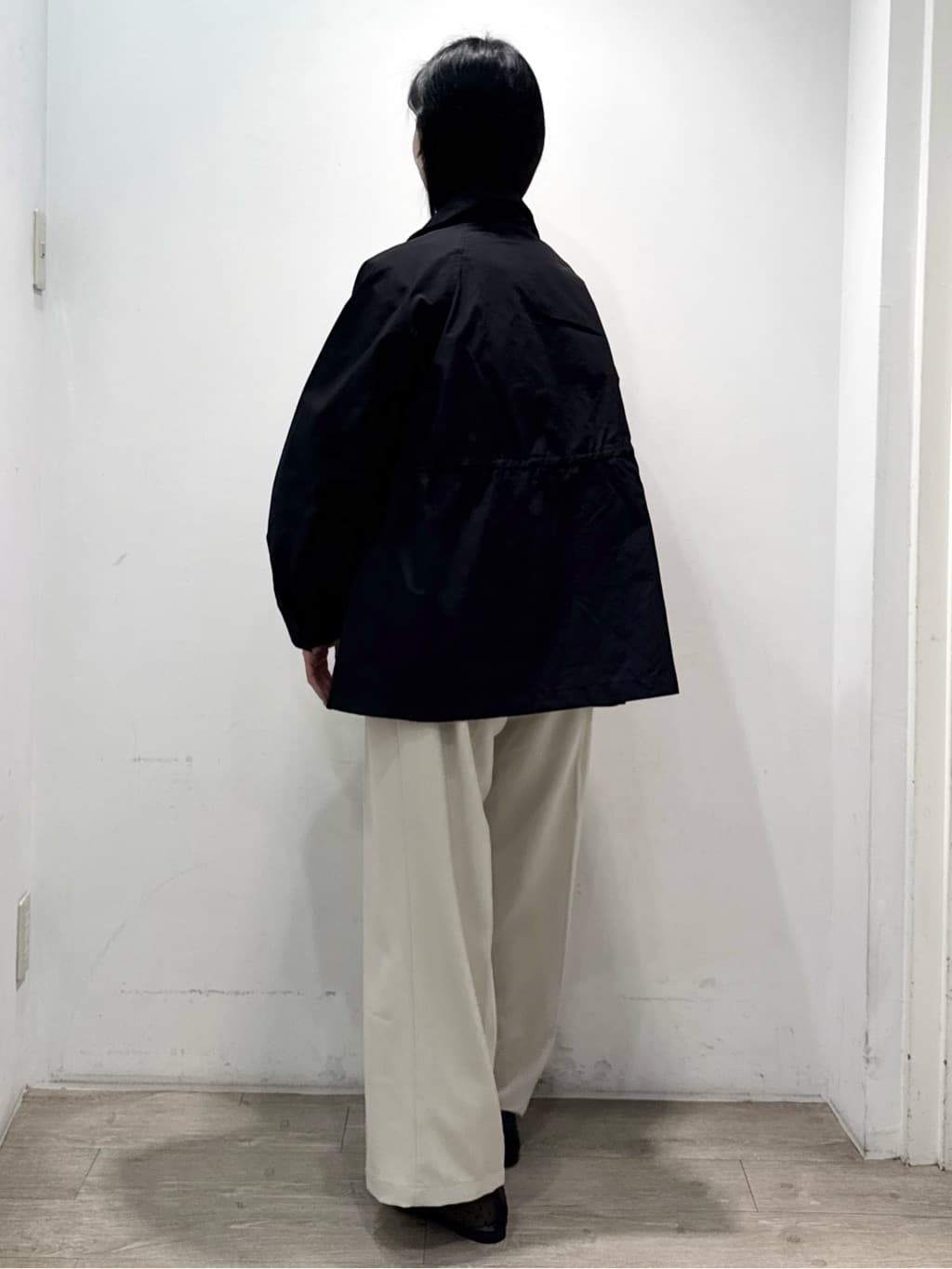 yuicciさんの「OPAQUE.CLIP｜撥水スタンドZIPブルゾン【洗濯機OK／UVケア／花粉対応】」を使ったコーディネート
