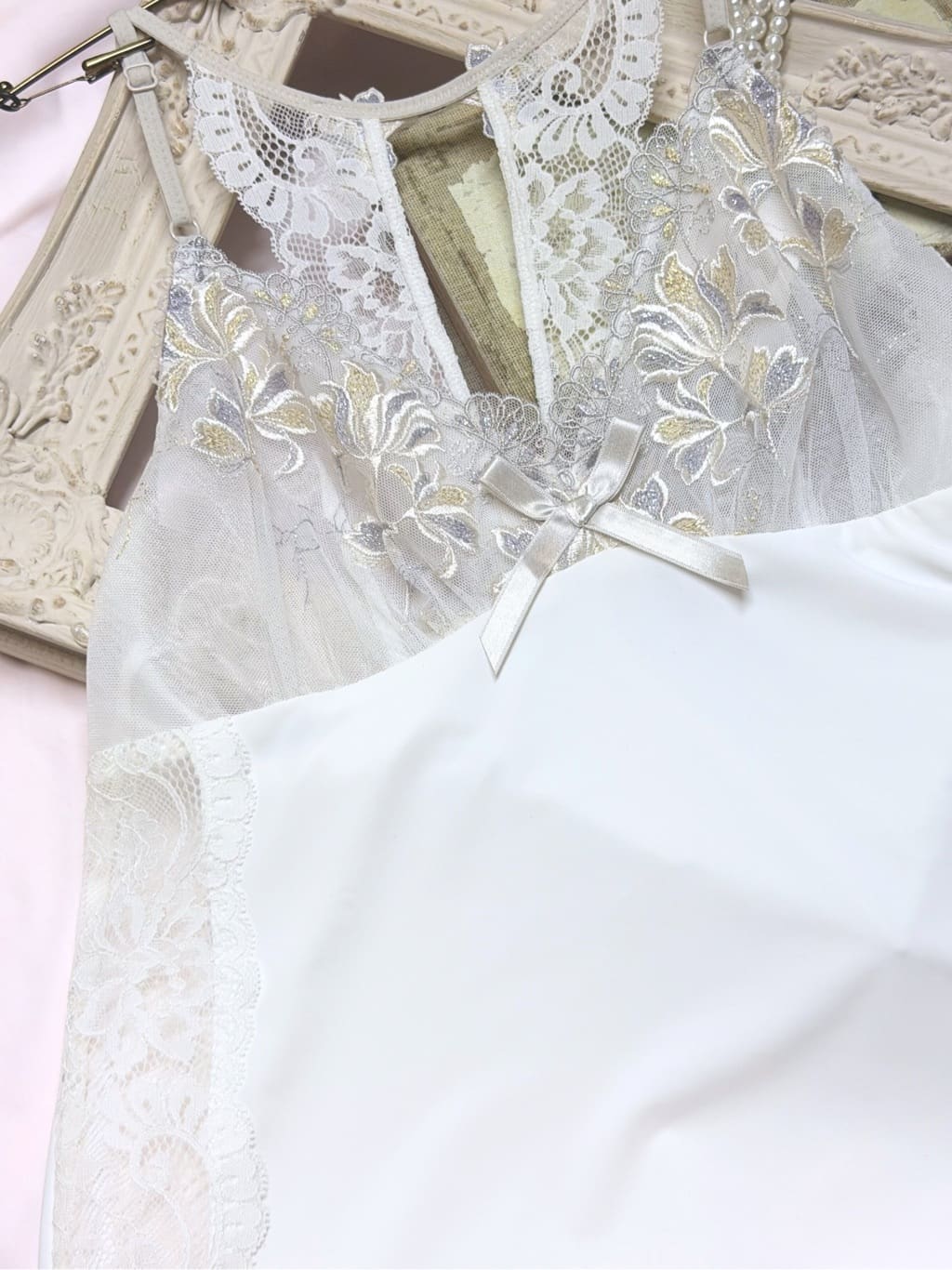 cocoさんの「Risa Magli｜リーゼル ブラジャー (D-F) ＜Side Shape（サイドシェイプ）＞」を使ったコーディネート