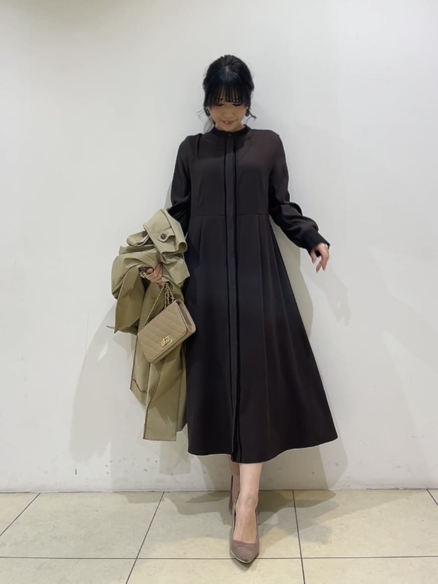 watanabeさんの「UNTITLED｜◆【はっ水/洗える】タスランステンカラーコート」を使ったコーディネート