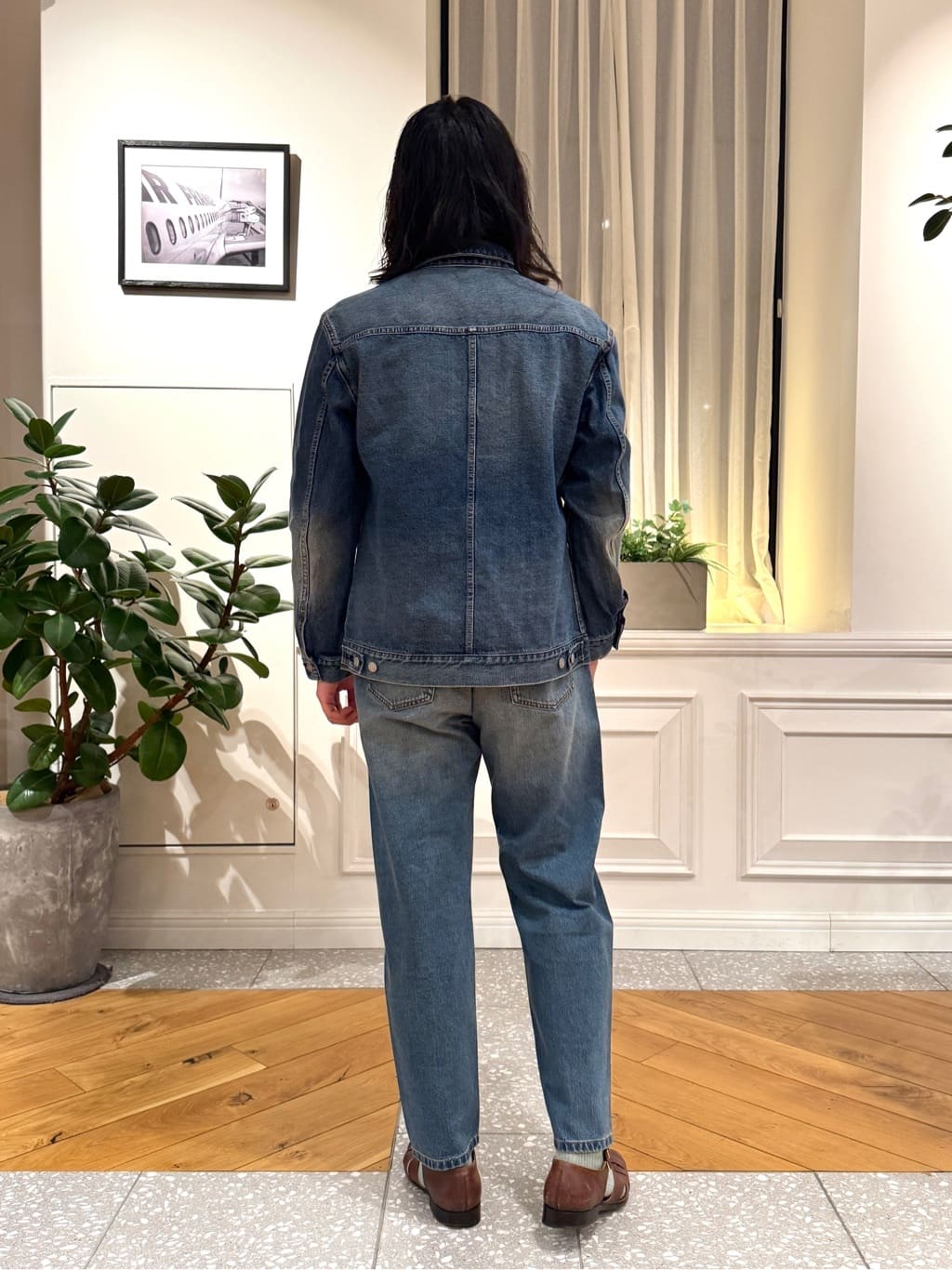 kawarataniさんの「DRESSTERIOR｜◆ファーストモデル ユーズドデニムGジャン」を使ったコーディネート