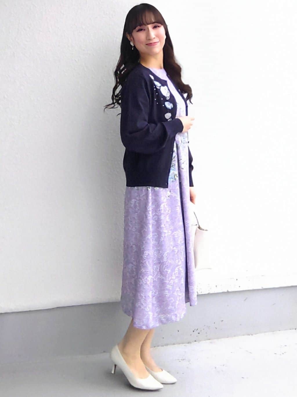 keinaさんの「SunaUna｜【SS～Lサイズ展開／フラワー刺繍】クラフトカーディガン」を使ったコーディネート