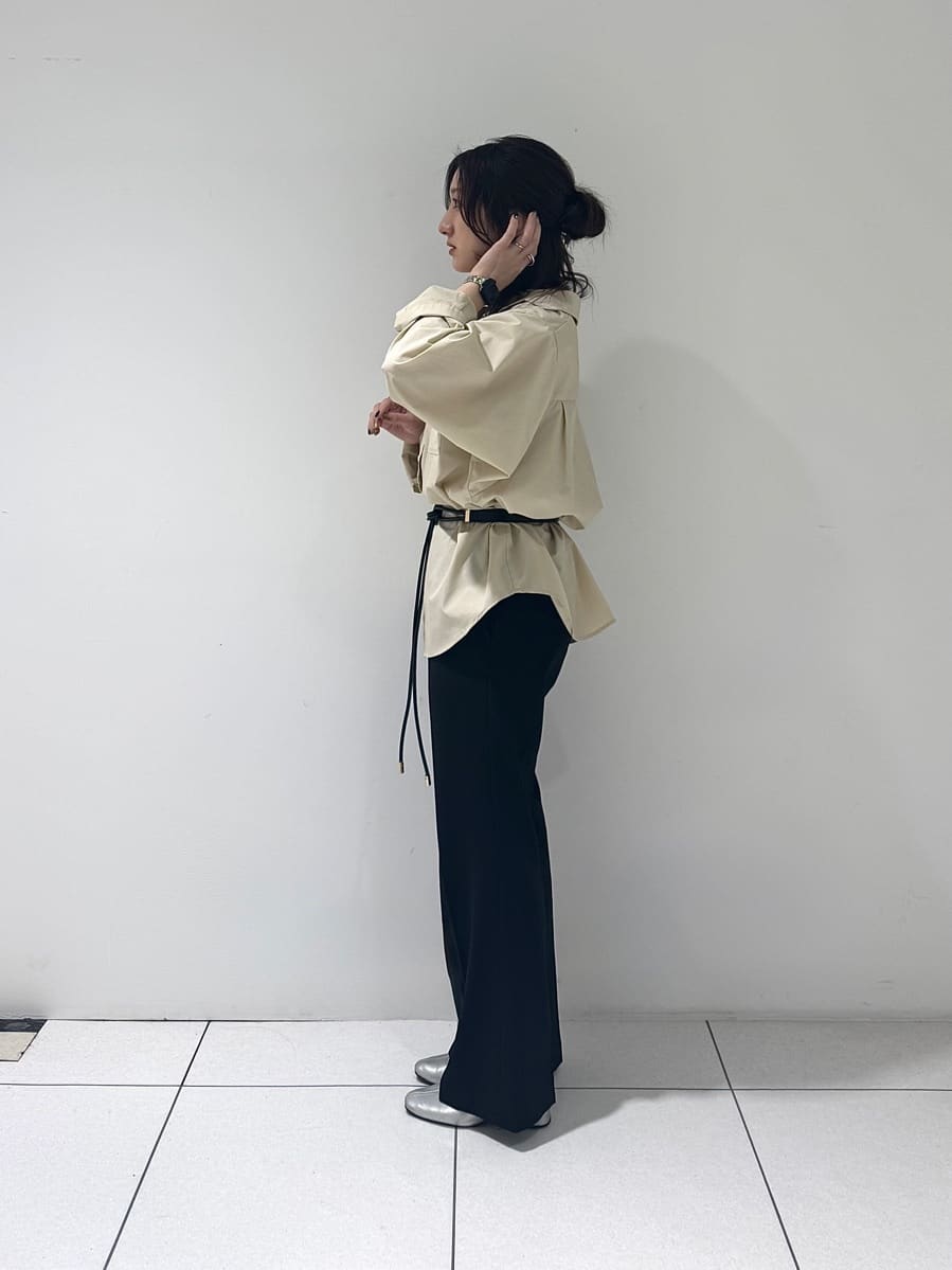 そんさんの「INDIVI｜Timeless｜ビッグポケットフォルムシャツ【接触冷感】」を使ったコーディネート
