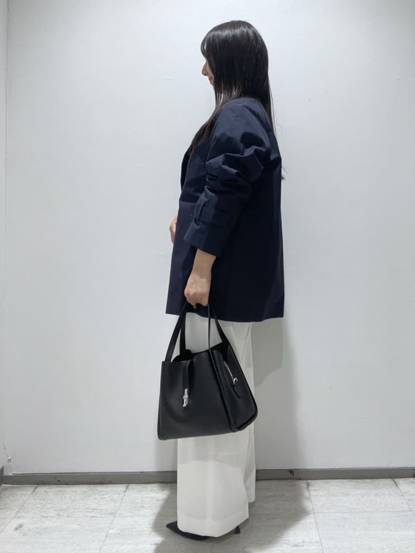 meiさんの「INDIVI｜【洗える／凹凸編み】ジャカードニット」を使ったコーディネート