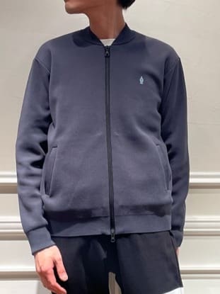 橋本さんの「DRESSTERIOR｜◆スプリング ニットブルゾン」を使ったコーディネート