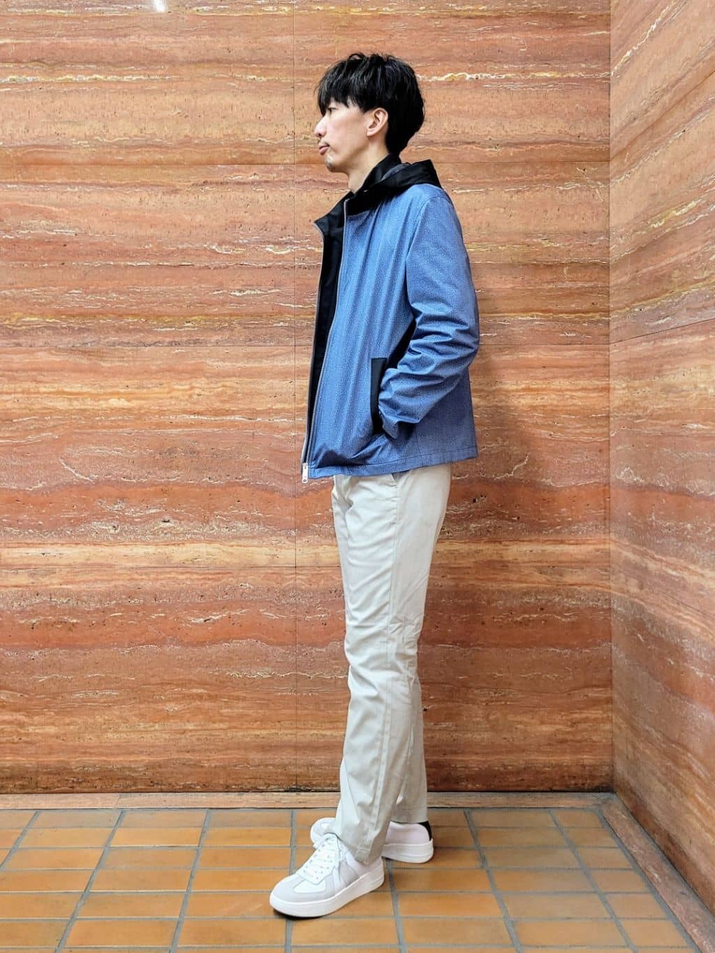 piroyaさんの「TAKEO KIKUCHI｜2WAYアクティブ ライト ブルゾン」を使ったコーディネート