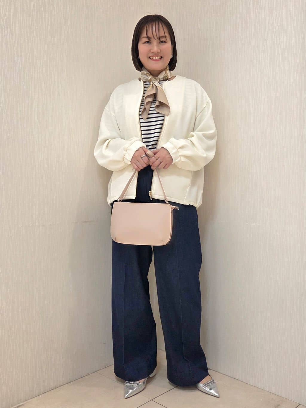 naokoさんの「UNTITLED｜◆【春アウター/ゆったり】ダンボールジップブルゾン」を使ったコーディネート