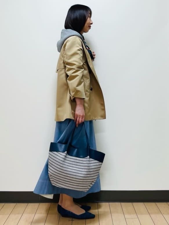 Riiさんの「Reflect｜【オン・オフ着回しやすい◎】ダブルブレストジャケット」を使ったコーディネート