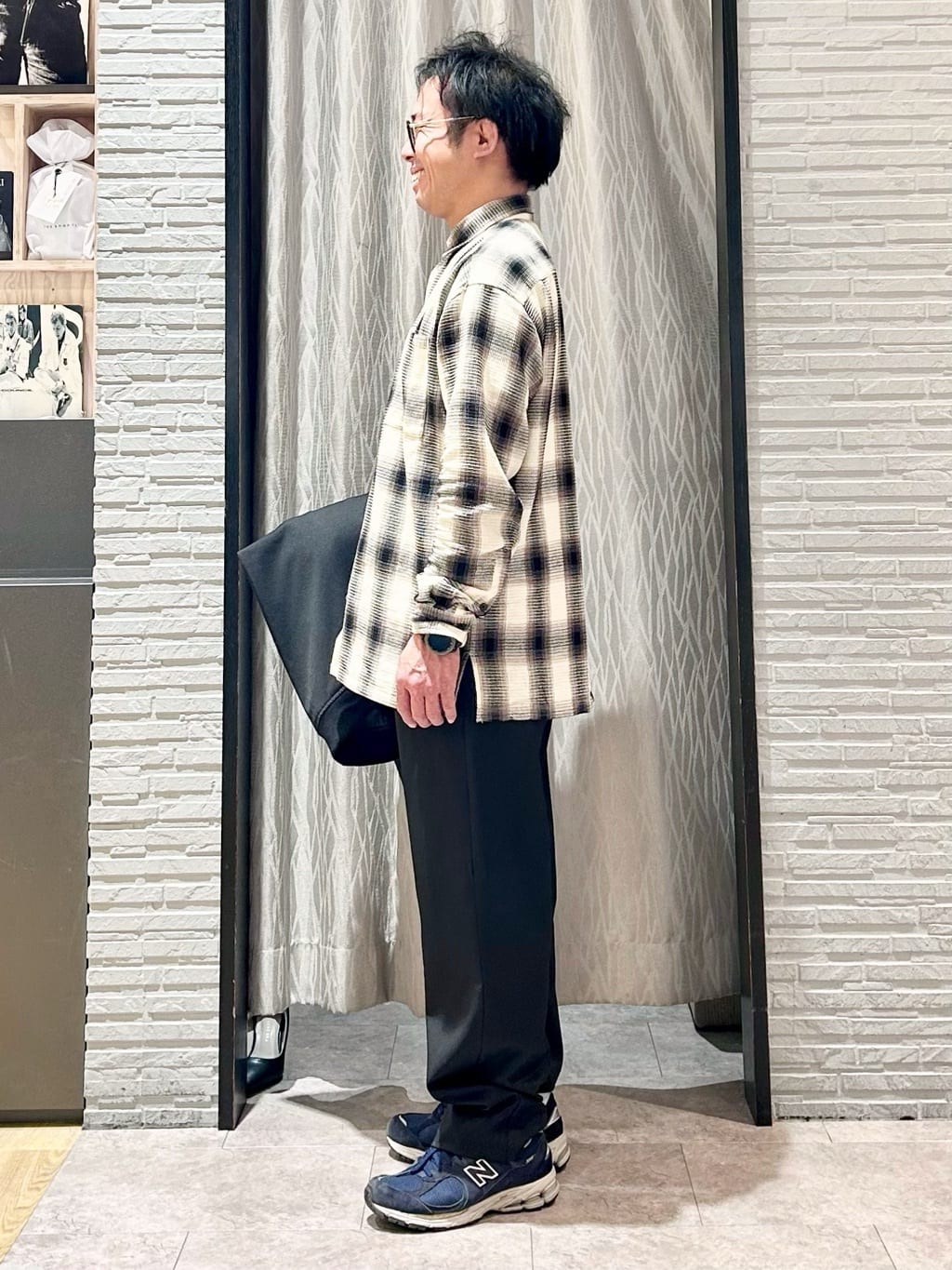 KENJI Iさんの「THE SHOP TK｜FLEX LINE ストレッチリブブルゾン　ストレッチ/防シワ/マシンウォッシャブル/セットアップ可」を使ったコーディネート