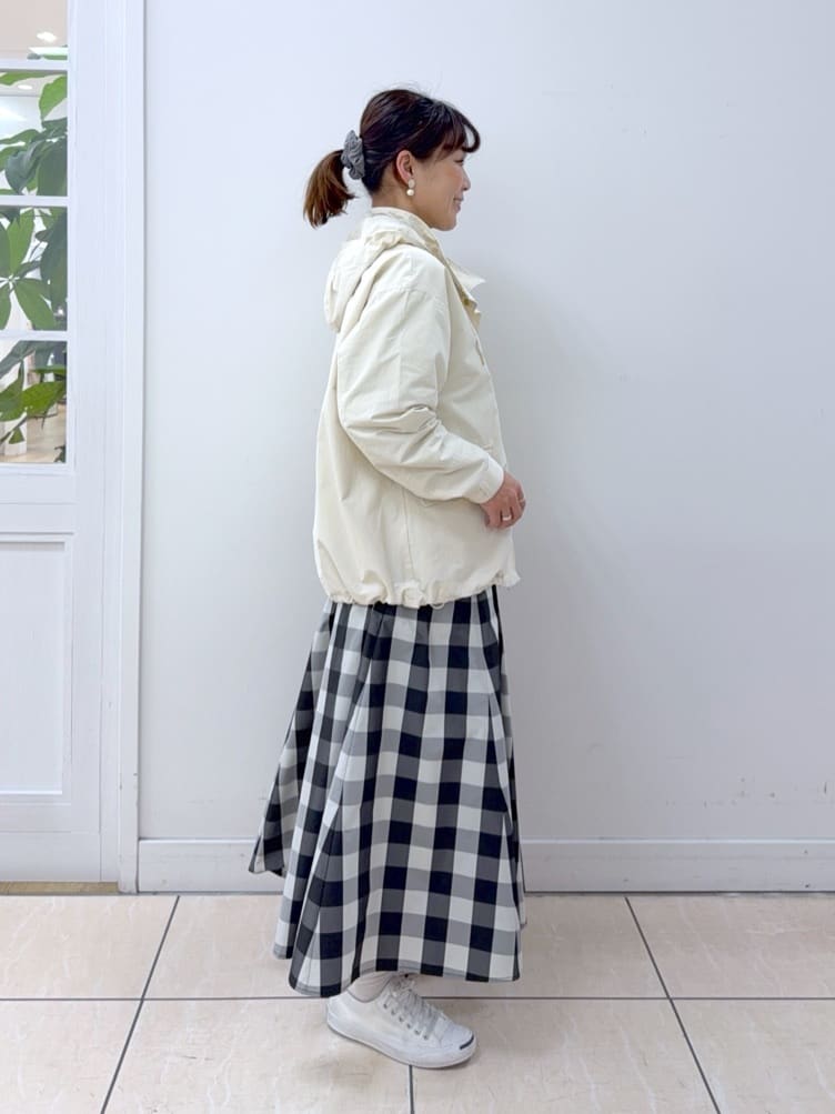 Osawaさんの「Dessin｜【撥水/2WAY】フーディーブルゾン」を使ったコーディネート