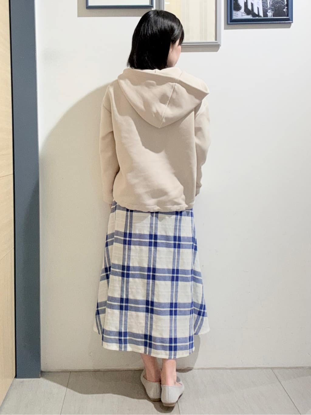 さあやさんの「grove｜シアーフリルリブニットプルオーバー」を使ったコーディネート