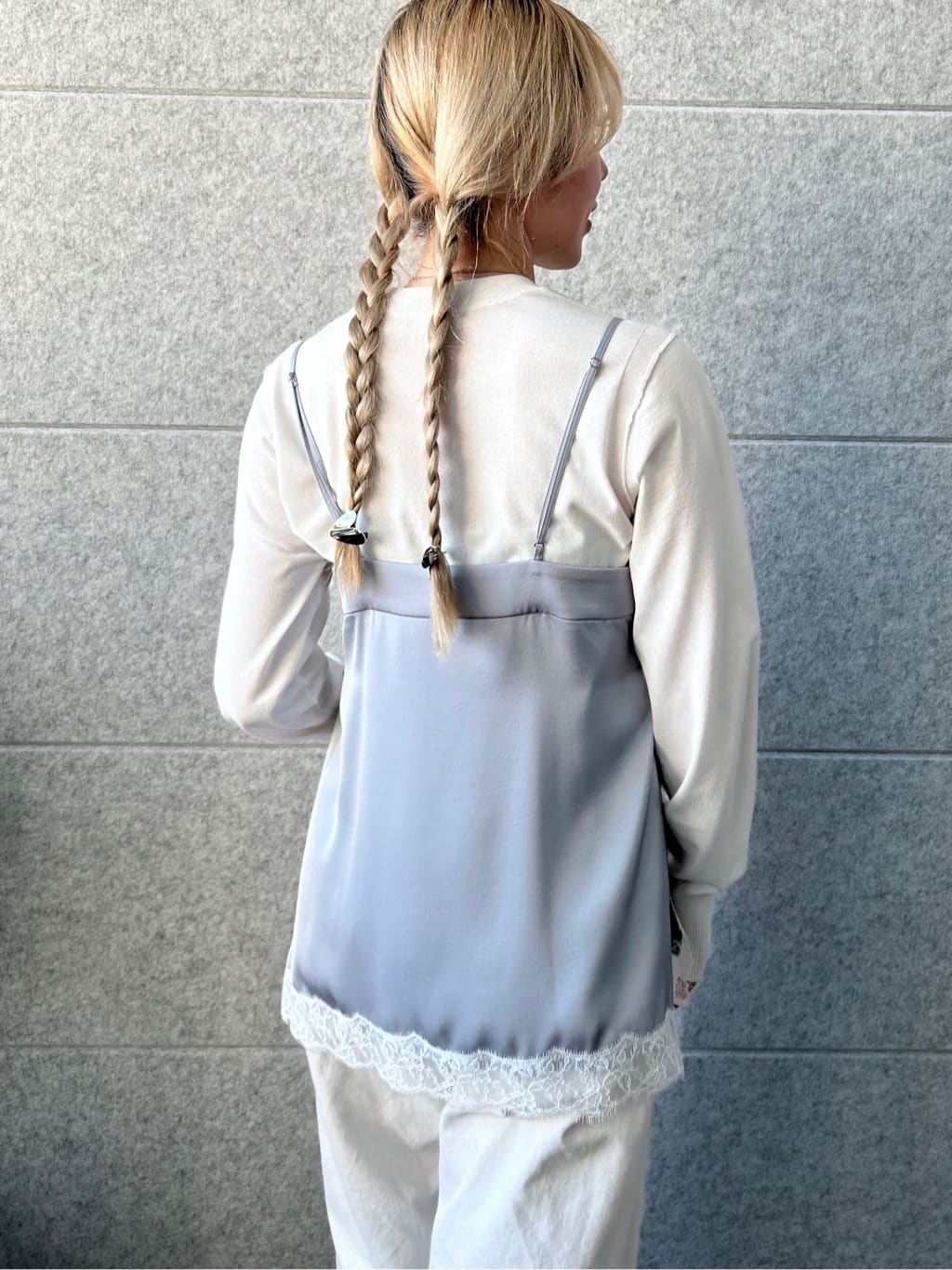 honoka Aさんの「CODE A｜lingerie mood lace cami」を使ったコーディネート