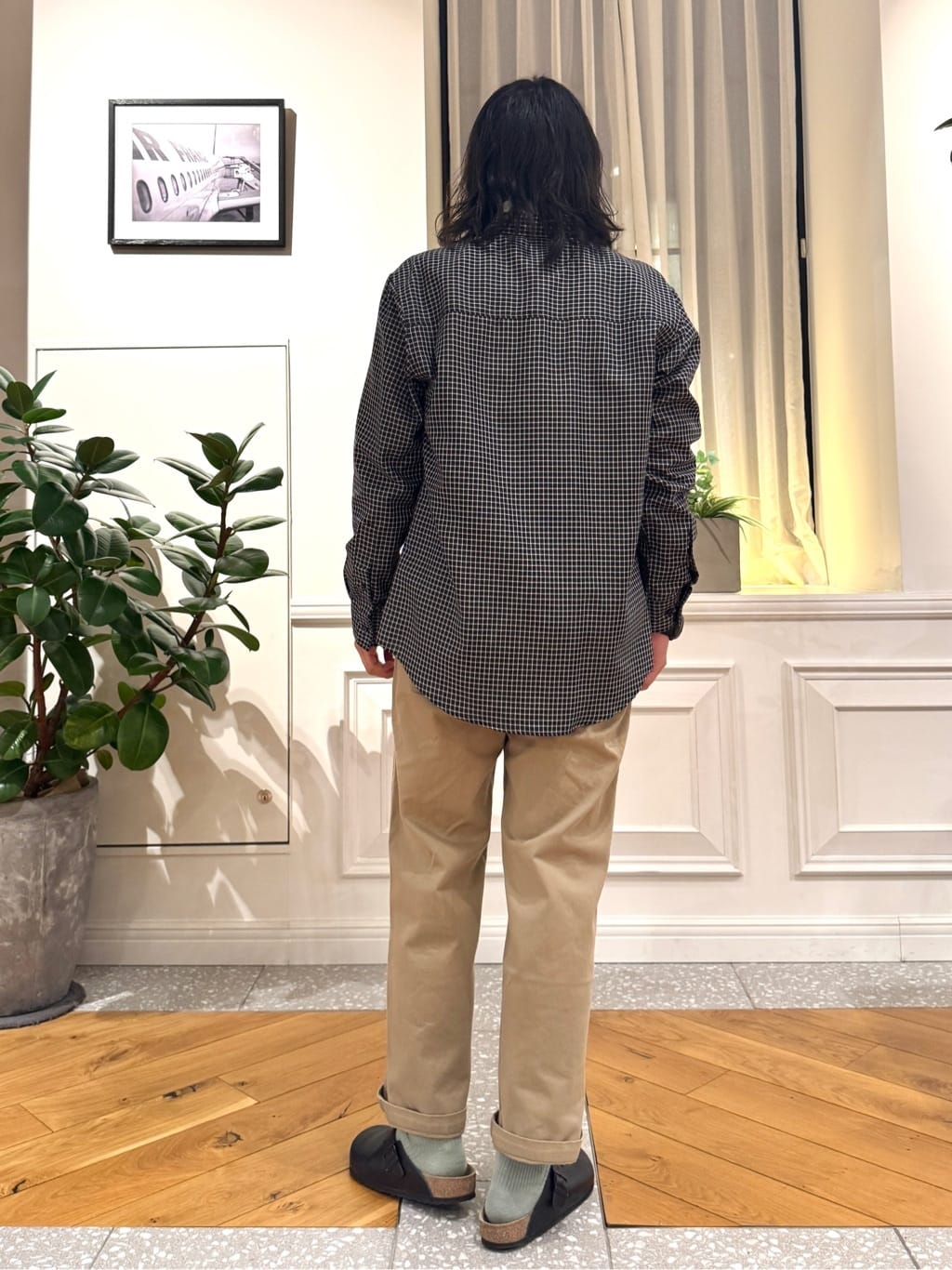 kawarataniさんの「DRESSTERIOR｜ミニチェックシャツ」を使ったコーディネート