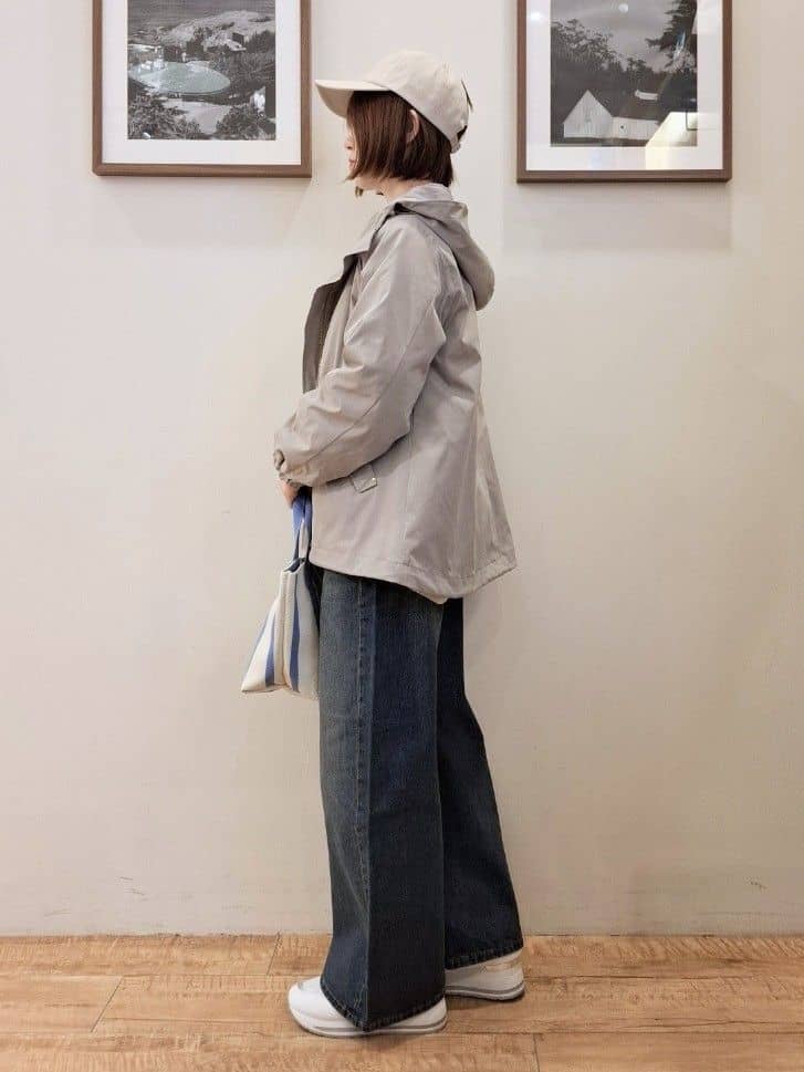 まあるさんの「SHOO･LA･RUE｜【綿100%/洗濯機可/S-LL/選べる4柄】ゆるく決めたい日に プリントアソートスウェット」を使ったコーディネート