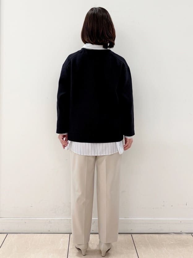 KIKIさんの「Reflect｜【レイヤードにおすすめ◎】ペプラムデザインシャツ」を使ったコーディネート
